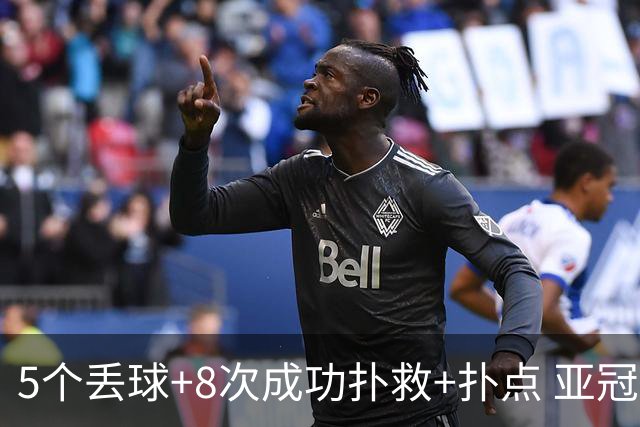 5个丢球+8次成功扑救+扑点 亚冠锻炼价值数他最大
