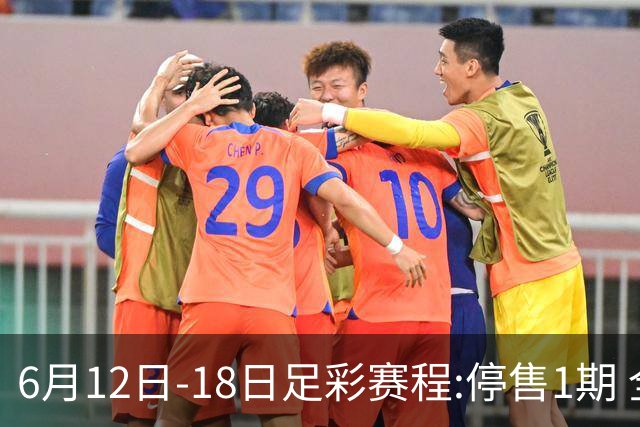 6月12日-18日足彩赛程:停售1期 全部为世界杯小组赛